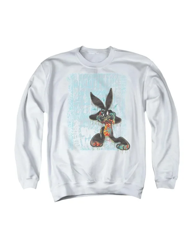 Looney Tunes Graffiti Rabbit Crewneck Sweatshirt