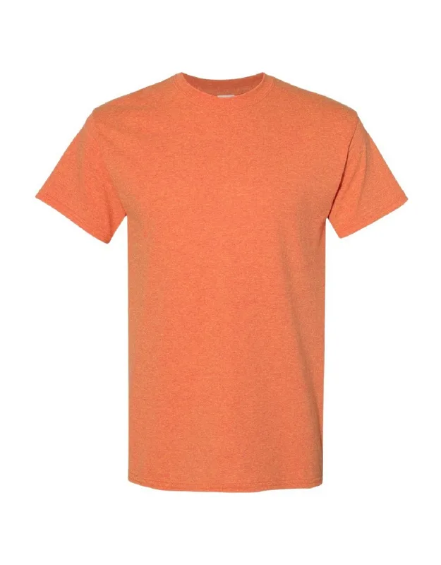 Gildan Heavy Cotton Short-sleeved T-shirt, Crew Neck, Ribbed