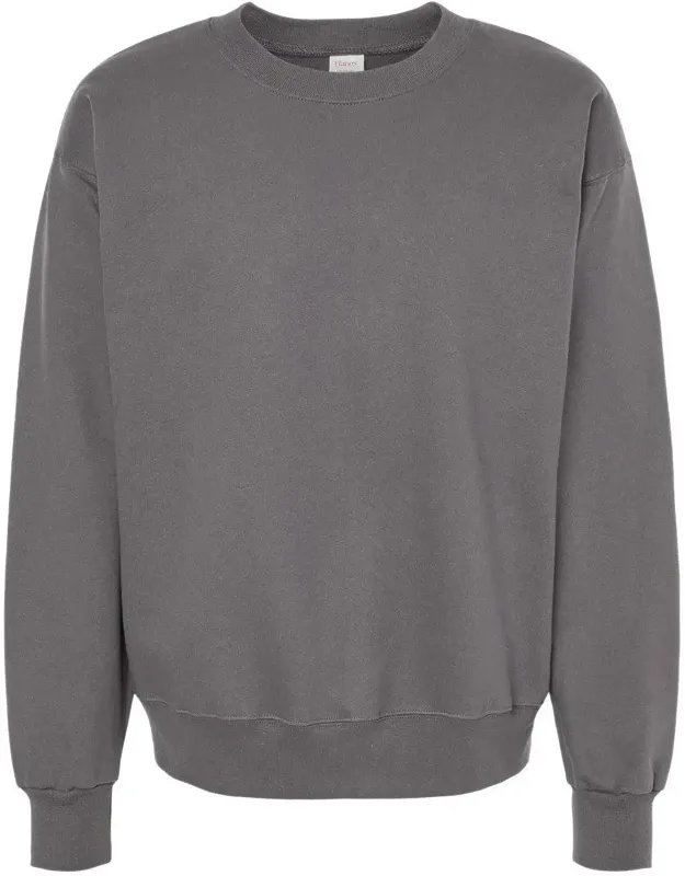 Ultimate Cotton Crewneck Sweatshirt, Low-pill Fleece, Spandex Blend Ribbed Cuffs