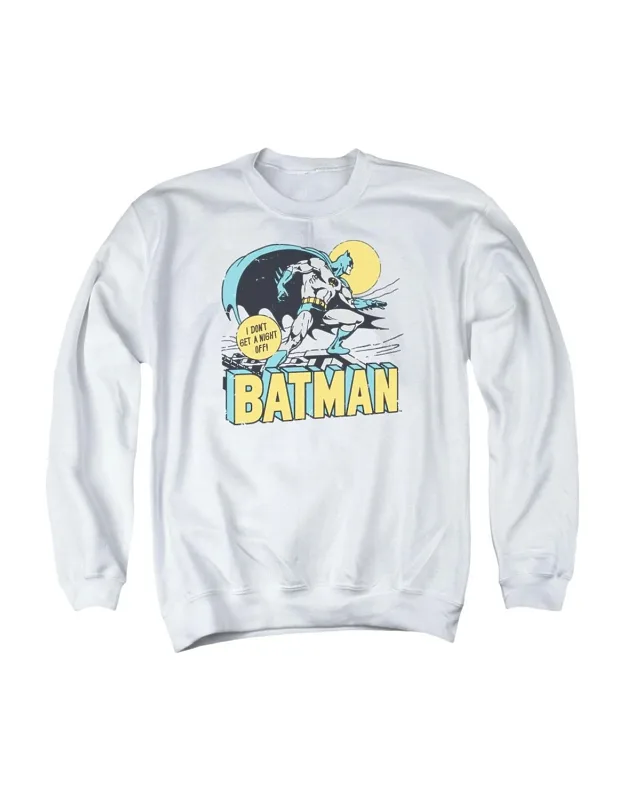 Dc Comics Night Off Crewneck Sweatshirt