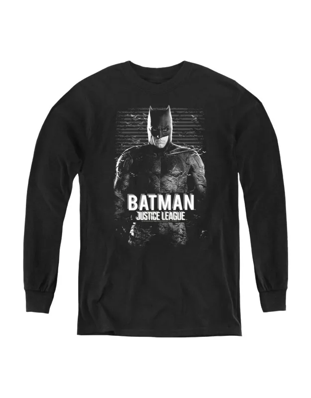 Justice League Movie Batman Long Sleeve T-shirt