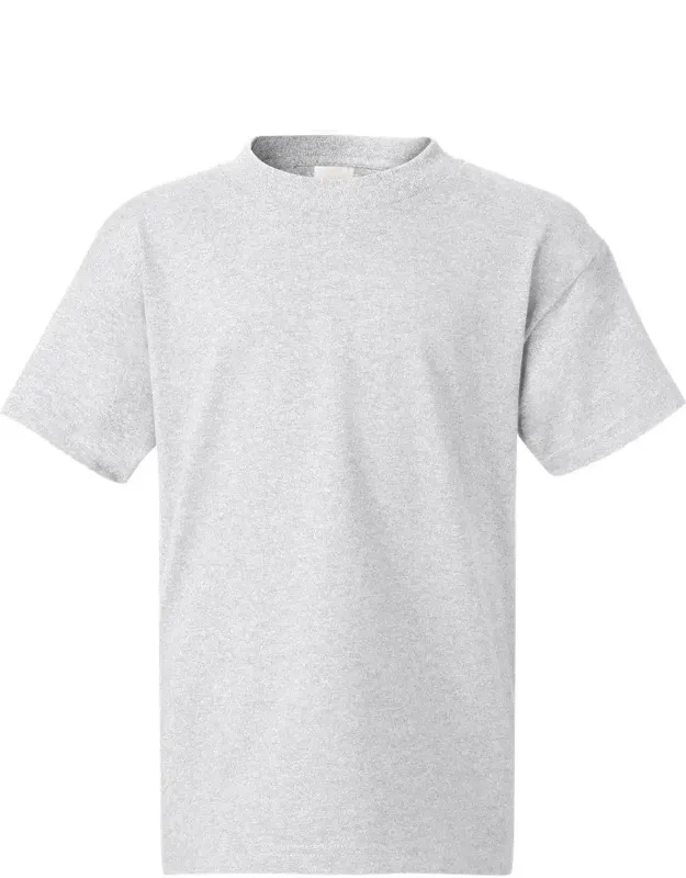 Hanes Authentic Youth T-shirt With 100% Cotton Jersey And Classic Fit