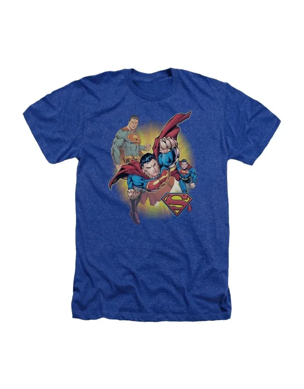 Justice League Of America Superman Collage Tee