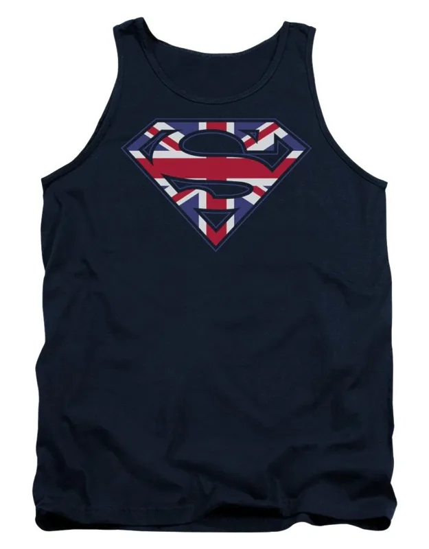 Superman Great Britain Shield Tank Top
