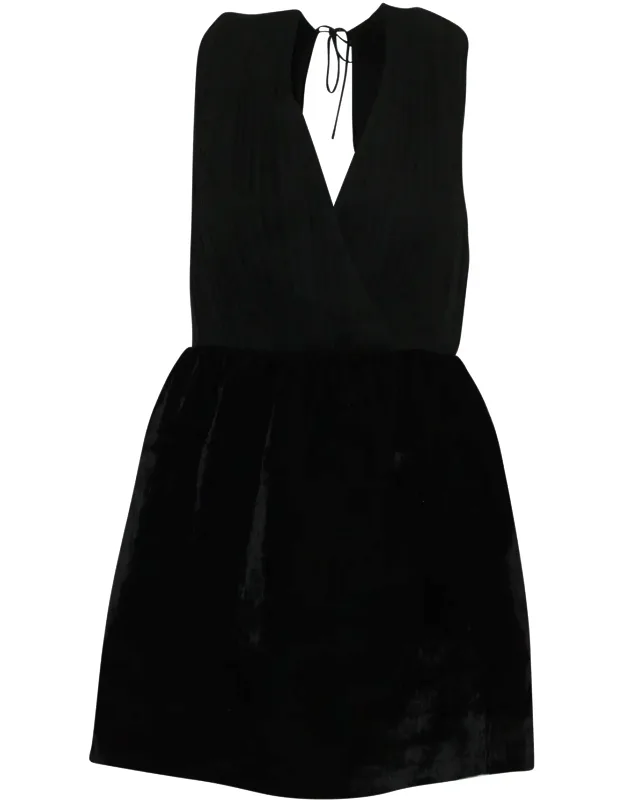 Open Back-tie Dress