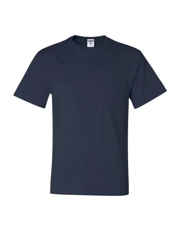 Dri-power T-shirt With A Pocket - Advanced Moisture-management Performance, Noticeably Softer Hand