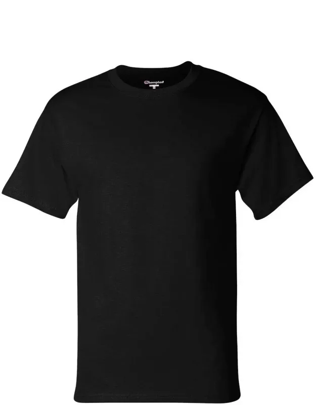 Short Sleeve T-shirt With Shoulder-to-shoulder Taping And Tag-free Neck Label