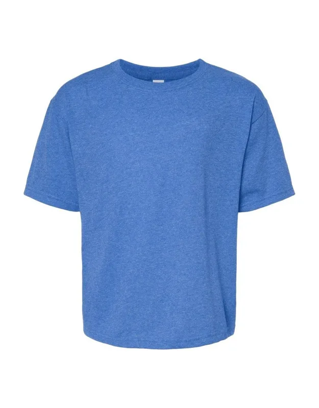 Youth Gold Soft Touch T-shirt, 100% Preshrunk Cotton, Cover Seamed Neckline