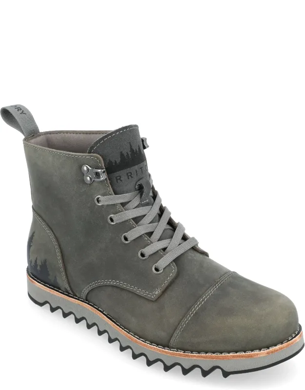 Territory Zion Water Resistant Lace-up Boot With Durable Eva/rubber Sole And 6 Mm Tru Comfort Foam Insole