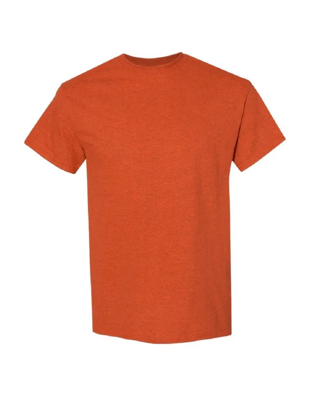 Gildan Heavy Cotton Short-sleeved T-shirt, 100% Cotton, Crew Neck
