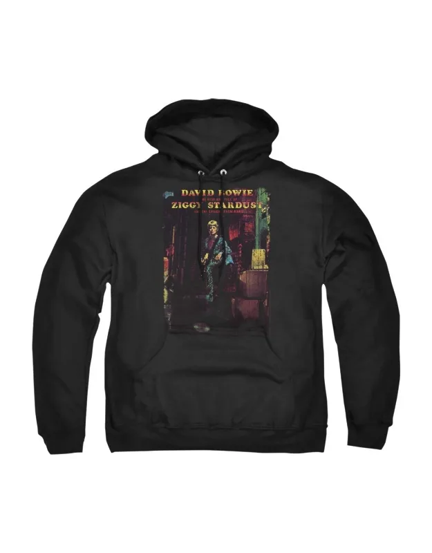 David Bowie Ziggy Stardust Album Pull Over Hoodie - Stylish For Everyday Wear