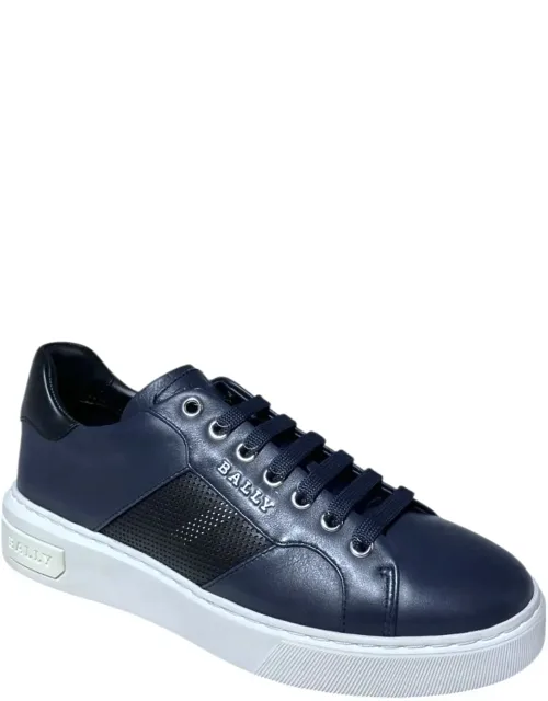 Myko Calf Plain Leather Sneakers