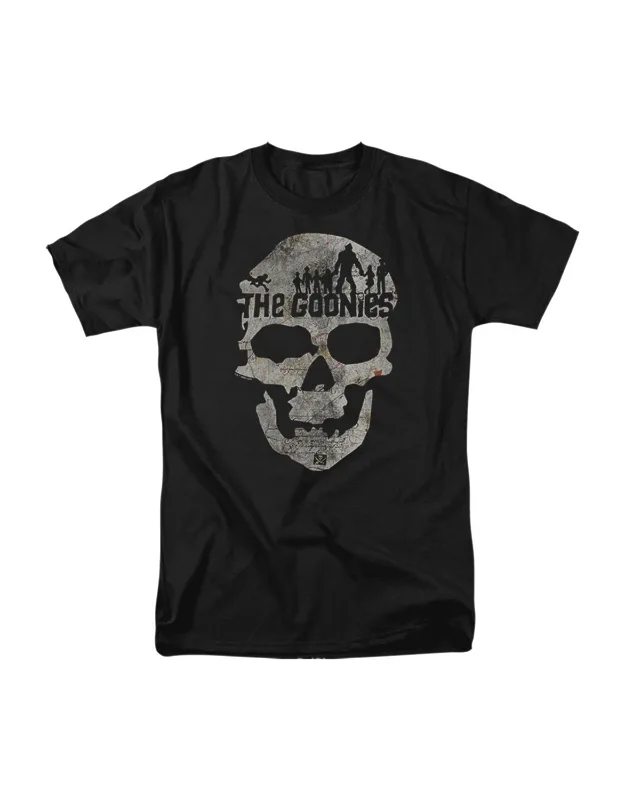 The Goonies Skull 1 Short Sleeve Tee - 100% Cotton, Officially Licensed