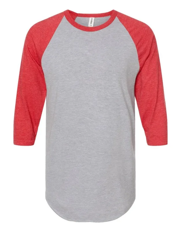Fine Jersey Raglan T-shirt - Reactive-dyed For Longer Lasting Color, Pre-washed To Minimize Shrinkage