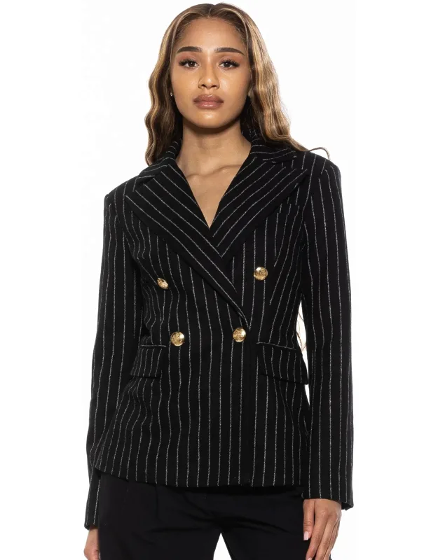 Farrah Stripe Blazer
