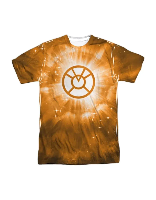 Orange Energy Short Sleeve Crew Tee