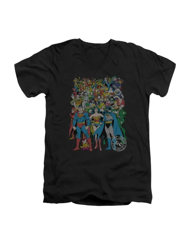 Original Universe Short Sleeve V Neck T-shirt