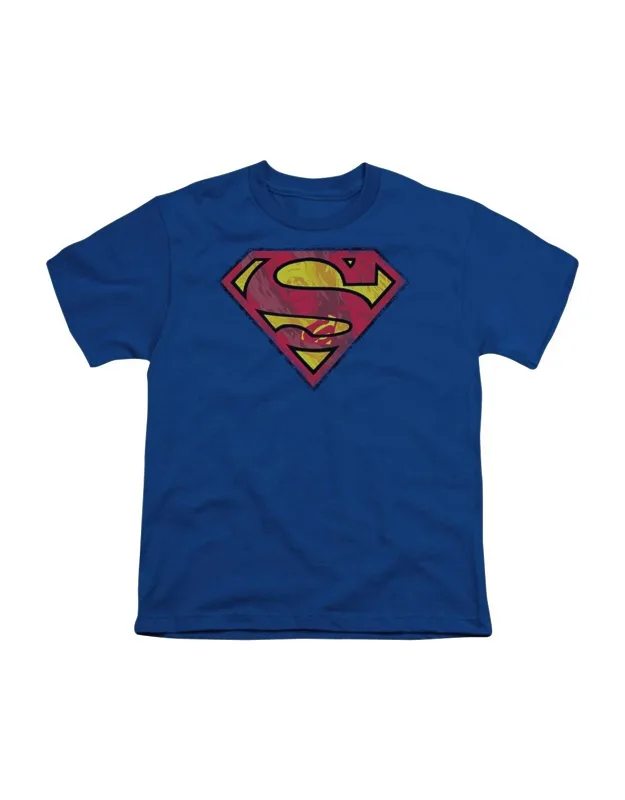 Superman Action Shield Short Sleeve Tee