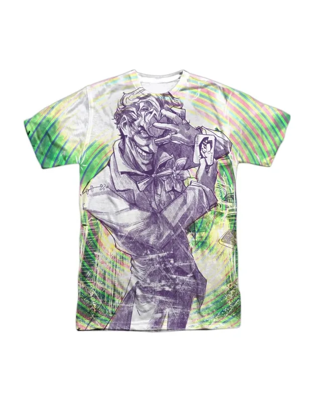 Batman Mad Mad Swirl Short Sleeve Crew Tee