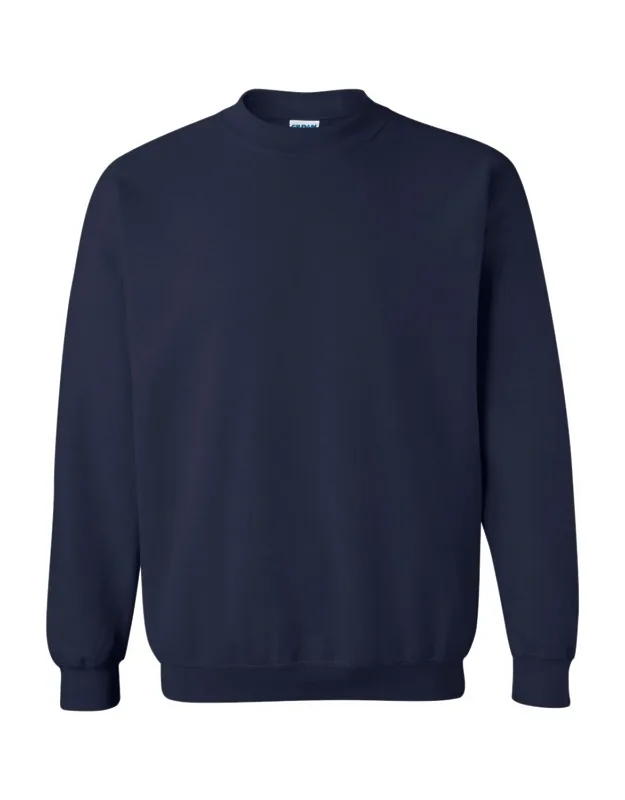 Gildan Heavy Blend Crewneck Sweatshirt With Softer Feel And No Pilling