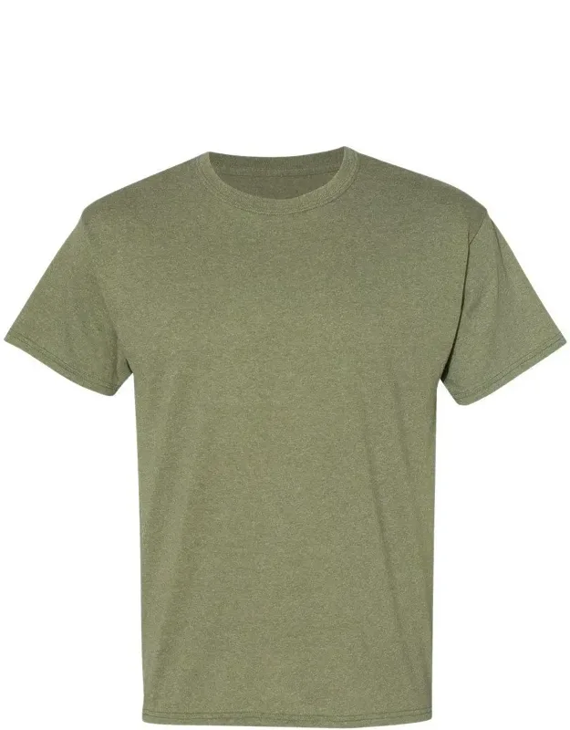 Ecosmart T-shirt With Pre-shrunk Fabric And Double-needle Sleeves