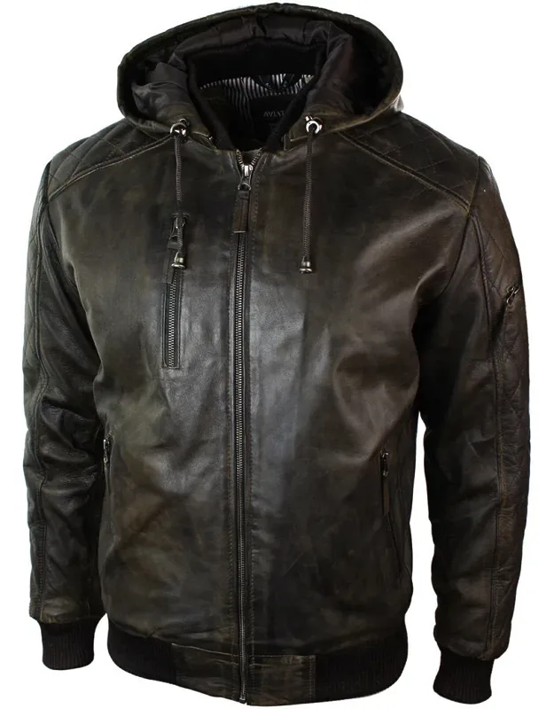 Quilted Bomber Jacket