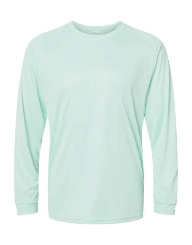 Paragon Long Islander Performance T-shirt With Moisture Management And Upf 50+ Protection
