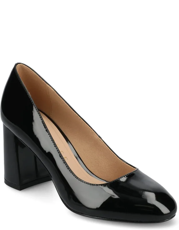Seraphina Pumps With Cushioned Insole And Block Heel