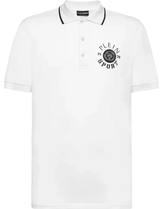 Polo Shirt Ss With Maximum Comfort And Button-up Collar