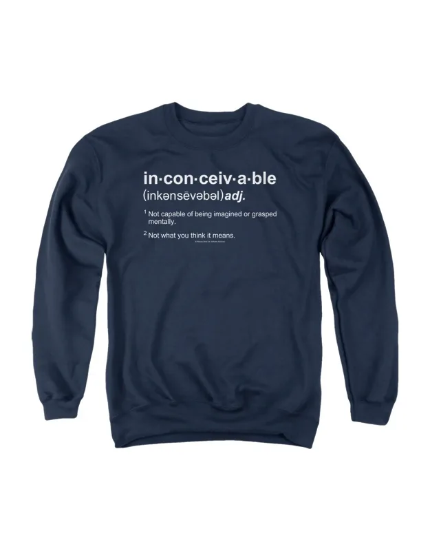 Princess Bride Definition Crewneck Sweatshirt - Stylish For Everyday Wear