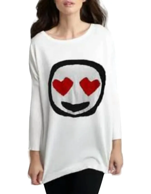 Smile In Love Emoji Top