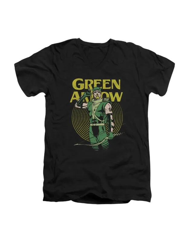 Dc Comics Pull Short Sleeve V Neck Premium Cotton Tee - Stylish And Easy Wear