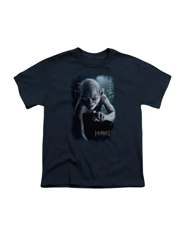 The Hobbit Gollum Poster Short Sleeve Tee - Stylish Everyday Wear, 100% Cotton