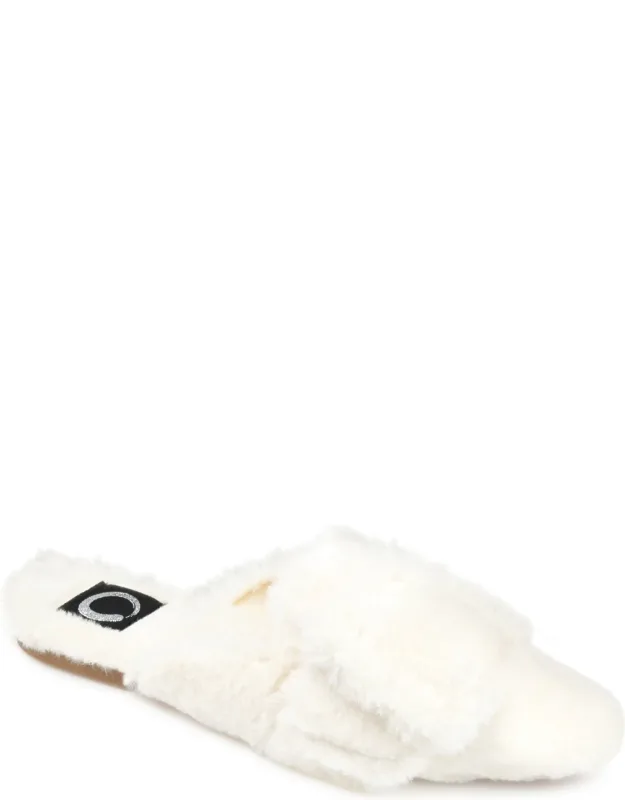 Faux Fur Eara Slippers