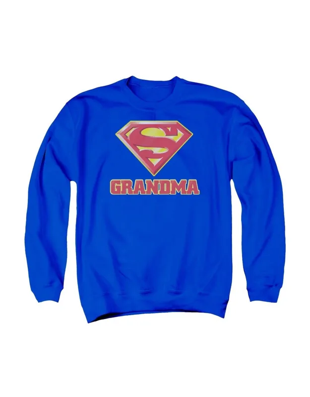 Superman Super Grandma Crewneck Sweatshirt