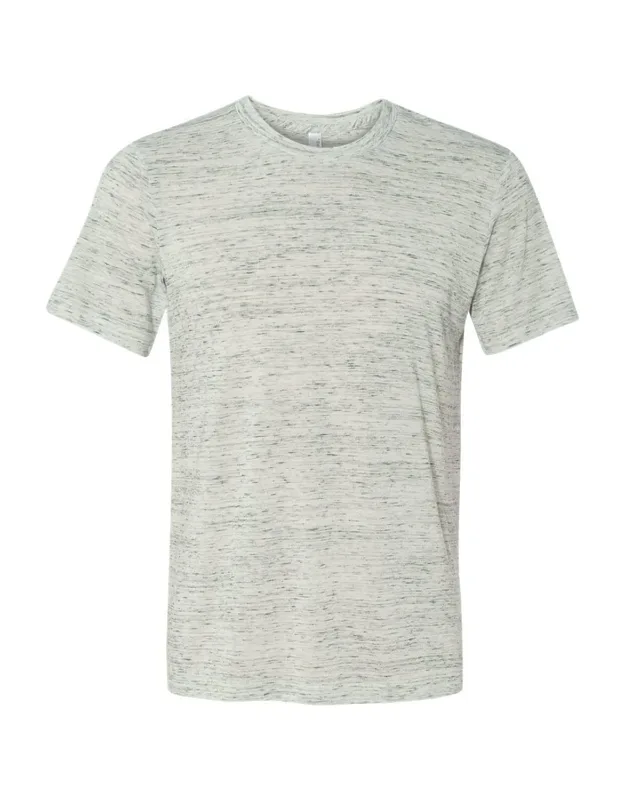 Texture Tee 3.6 Oz./yd2, 52/48 Airlume Combed And Ringspun Cotton/polyester, Retail Fit, Side Seams, Tear Away Label
