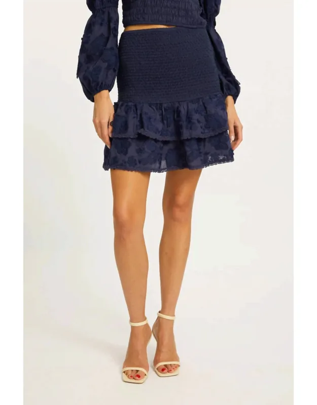 Leah Peacoat Skirt
