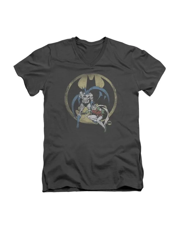 Dc Comics Team Short Sleeve V Neck T-shirt