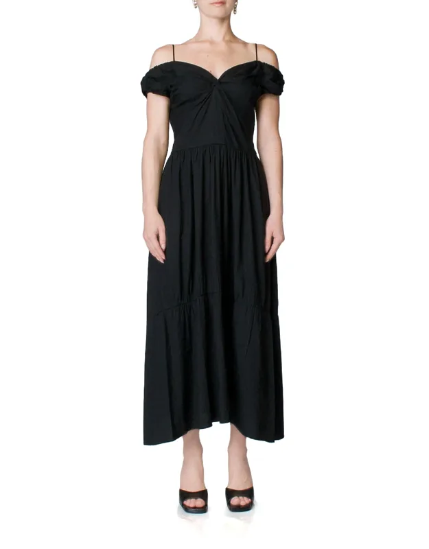 Off Shoulder Twist Front Dress