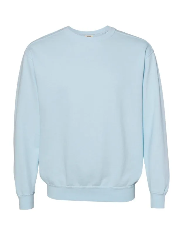 Garment-dyed Sweatshirt - Soft Ring Spun Fleece, Relaxed Fit