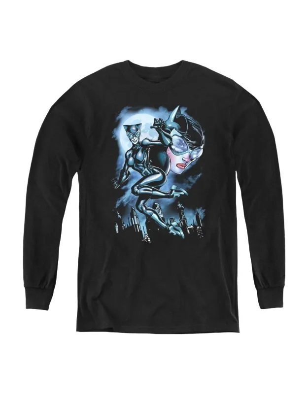 Moonlight Cat Long Sleeve Tee