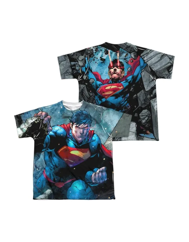 Superman Rumble Short Sleeve Poly Crew Tee - Stylish For Everyday Wear
