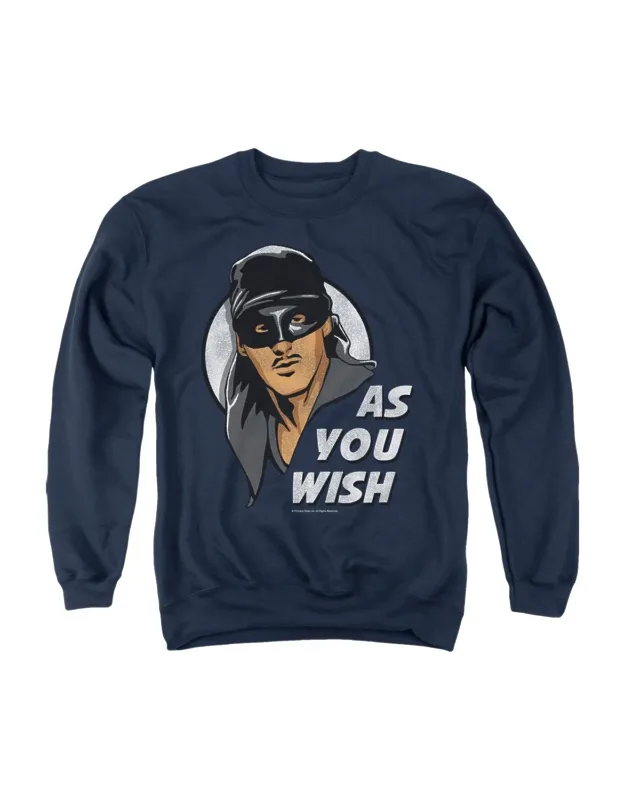 Princess Bride As You Wish Crewneck Sweatshirt