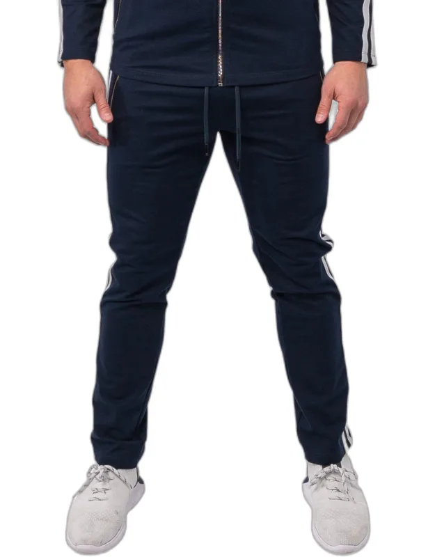 Jogger Track With Metal Hardware Drawstrings And Ankle Cuffs