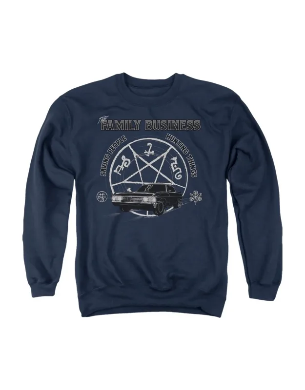 Supernatural Saving People And Hunting Crewneck Sweatshirt