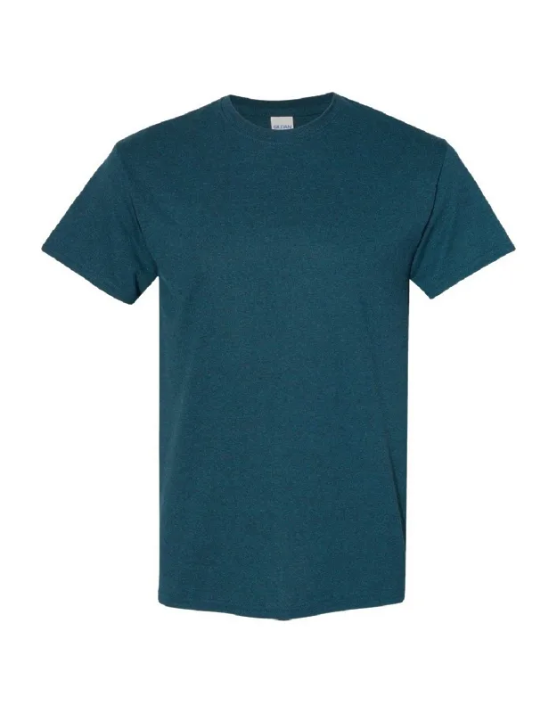 Gildan Heavy Cotton Short-sleeved T-shirt, 100% Cotton, Crew Neck