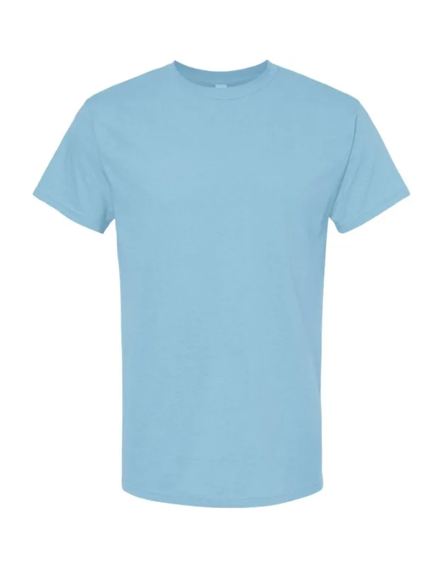 Gold Soft Touch T-shirt - 100% Cotton, Tear Away Label