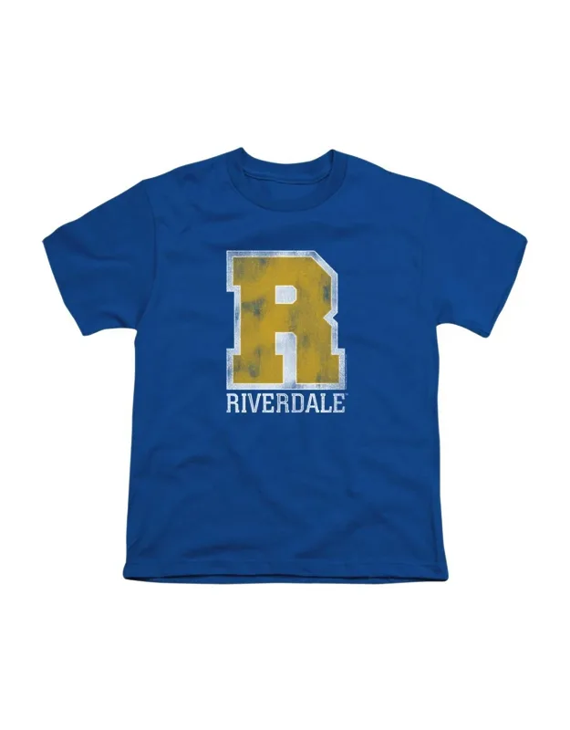 Riverdale Varsity Short Sleeve Youth Tee - Stylish Everyday Wear, 100% Cotton