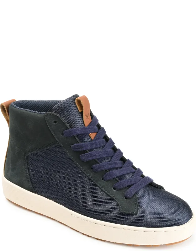 Knit High Top Sneakers