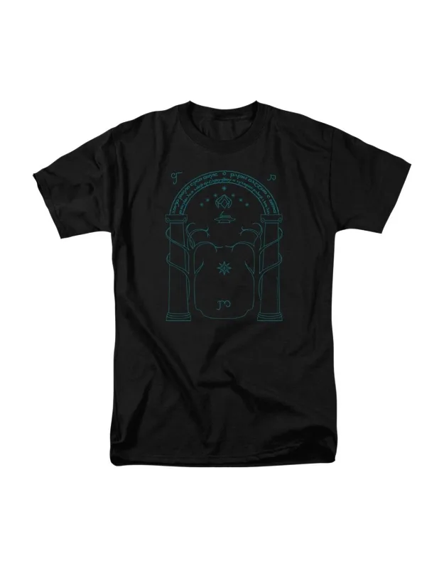 Lord Of The Rings Doors Of Durin Short Sleeve Adult Tee